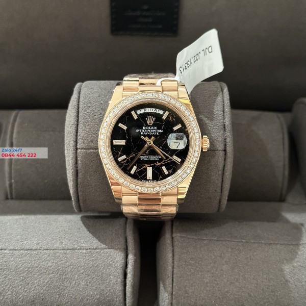 đồng hồ Rolex Day-Date Super Fake 228345RBR Mặt Số Eisenkiesel
