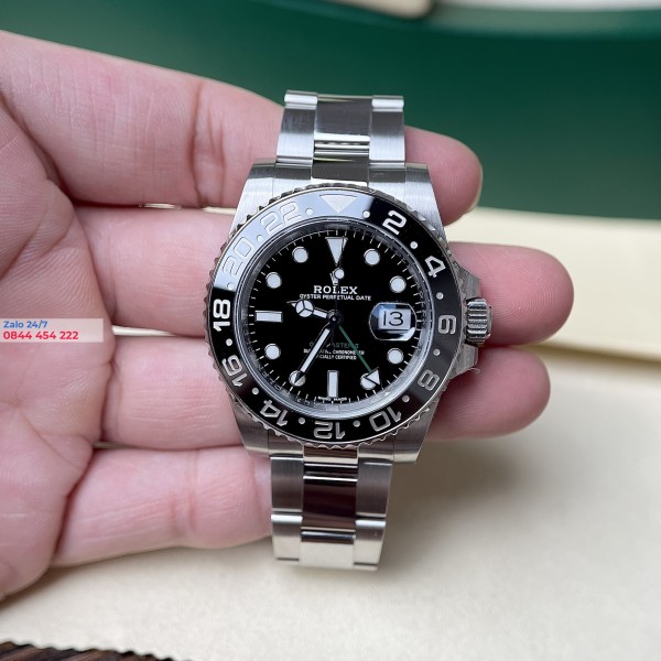 Đồng Hồ Rolex GMT-Master II Fake 116710LN